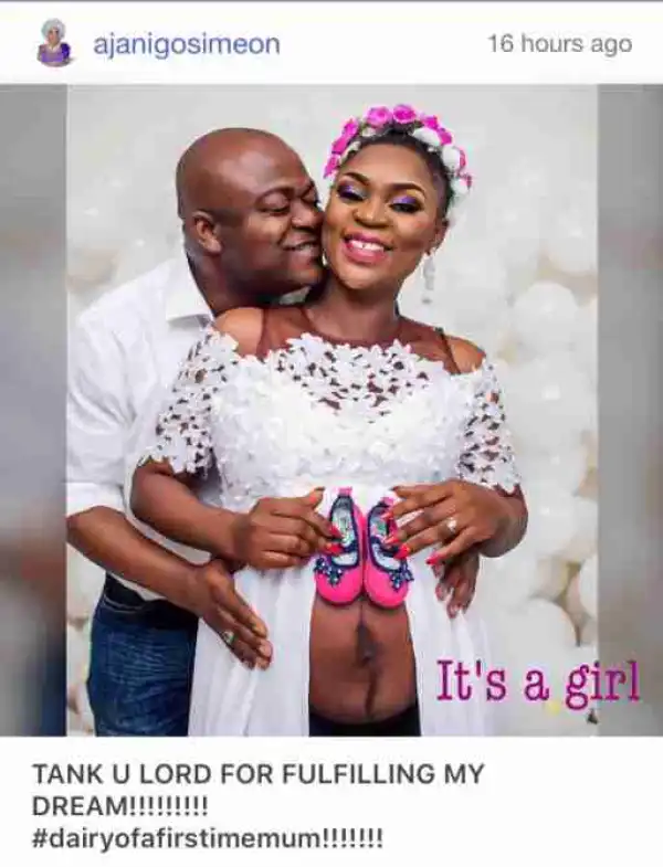 Actress Ajanigo Simeon Welcomes Baby Girl